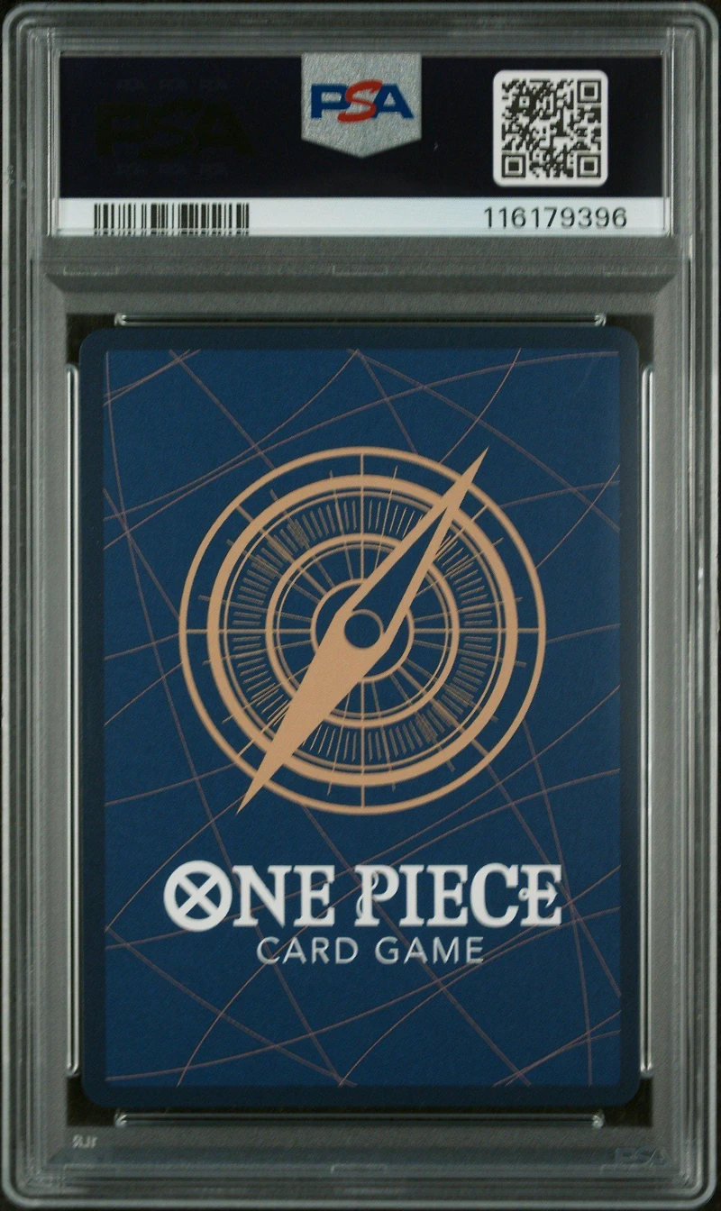 2025 One Piece Japanese Op11-a Fist Of Divine Speed 080 Gear Two Alternate Art PSA 10