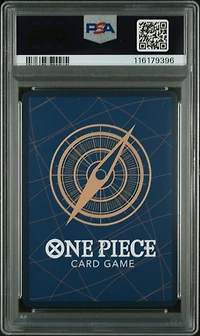 2025 One Piece Japanese Op11-a Fist Of Divine Speed 080 Gear Two Alternate Art PSA 10