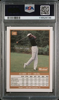 1990 Skybox 41 Michael Jordan PSA 9