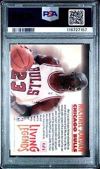 1993 Fleer Living Legends 4 Michael Jordan PSA