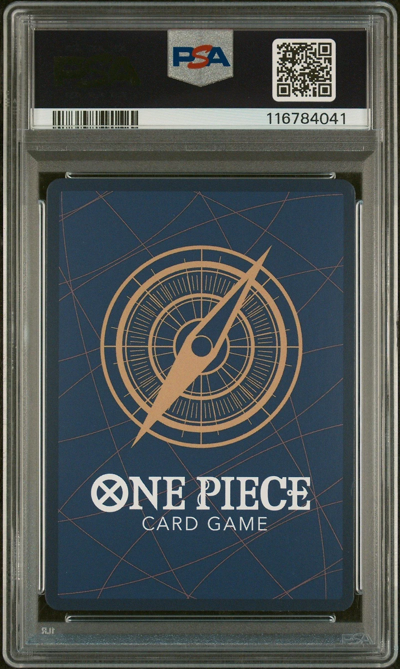 2025 One Piece Op10-royal Blood 019 Divine Departure Alternate Art PSA 10