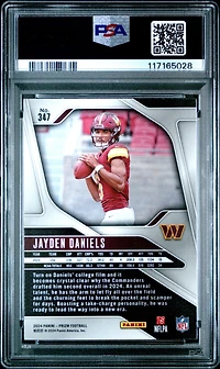 2024 Panini Prizm 347 Jayden Daniels PSA 9