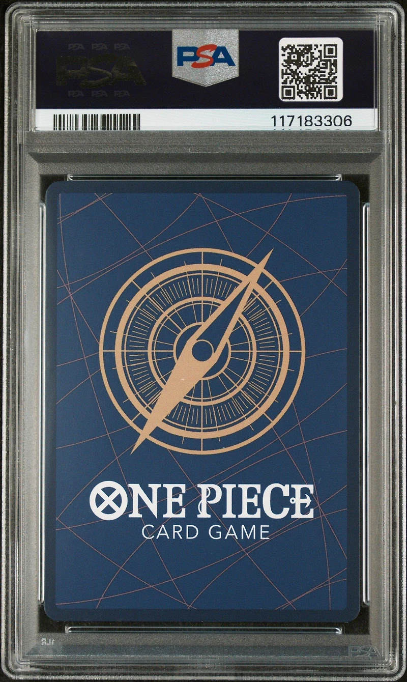 2025 One Piece Op10-royal Blood Trafalgar Law Alternate Art PSA 10