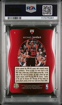 1996 Spx 8 Michael Jordan PSA 8