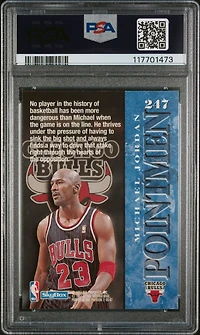 1996 Skybox Premium 247 Michael Jordan PSA 9