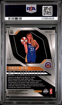 2024 Panini Prizm Wnba 143 Cameron Brink Ice PSA 9