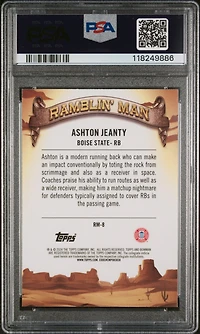 2024 Bowman University Chrome Ramblin' Man Rm8 Ashton Jeanty PSA 10
