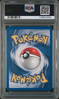2000 Pokemon Gym Challenge 3 Brock's Ninetales Holo-1st Edition PSA