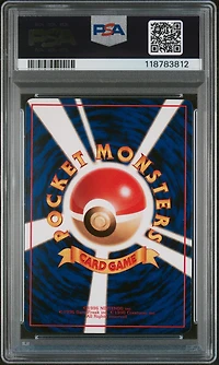 1998 Pokemon Japanese Vending 143 Snorlax Series 1 PSA 9