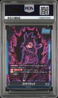 2024 Dragon Ball Super Card Game Fusion World Japanese Awakened Pulse Fb01-035 Goku Black Alternate Art PSA 10