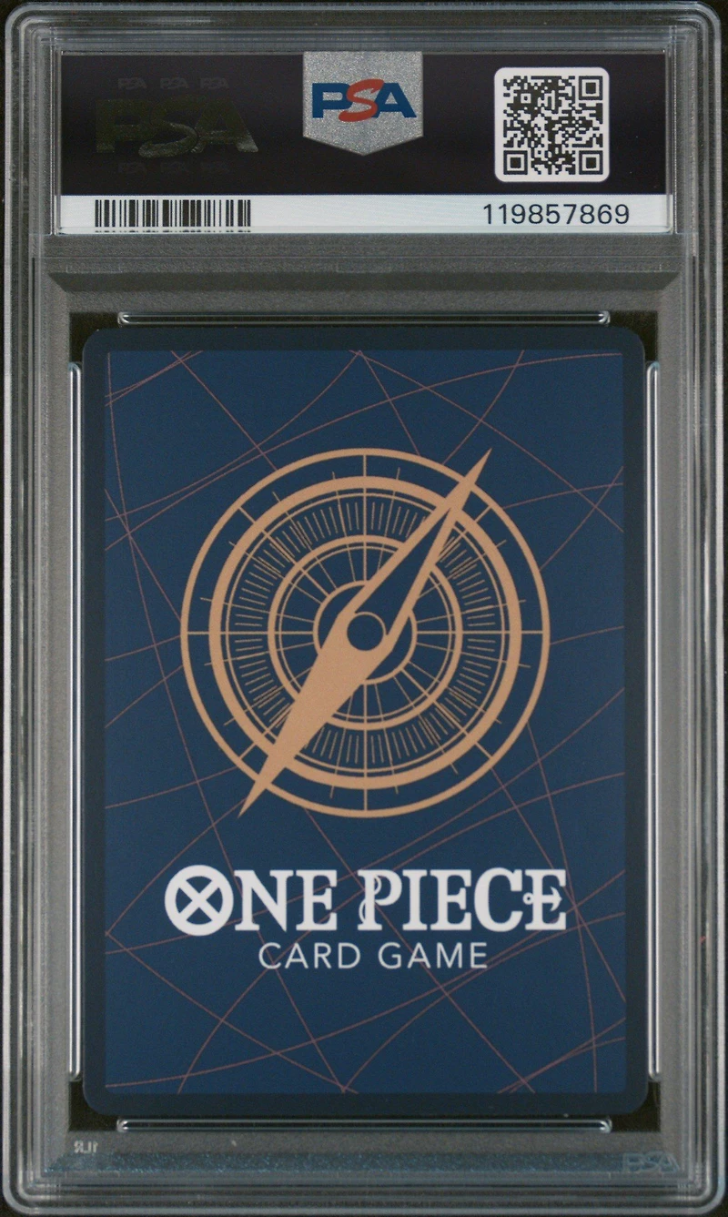 2025 One Piece Eb02-extra Booster -anime 25th Collection- 035 Sanji & Pudding Alternate Art PSA 10