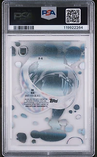 2024 Topps Signature Class Fluidity F4 Bo Nix PSA