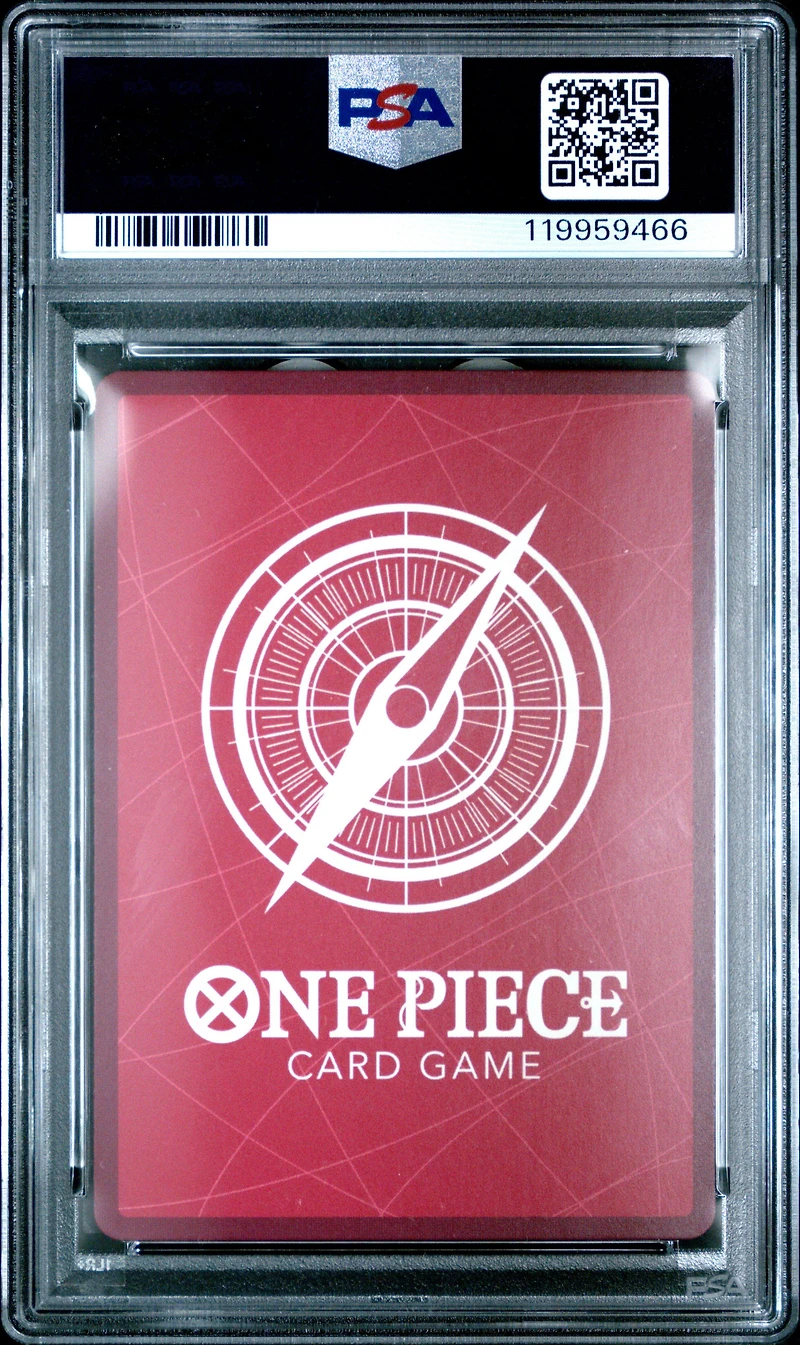 2025 One Piece Op10-royal Blood 022 Trafalgar Law Alternate Art PSA 10