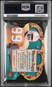 1995 Pacific Crown Royale 92 Warren Sapp PSA 8