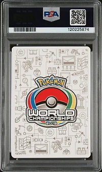 2019 Pokemon World Championships Promo 33 Pikachu & Zekrom Gx Pikarom Judge PSA 8