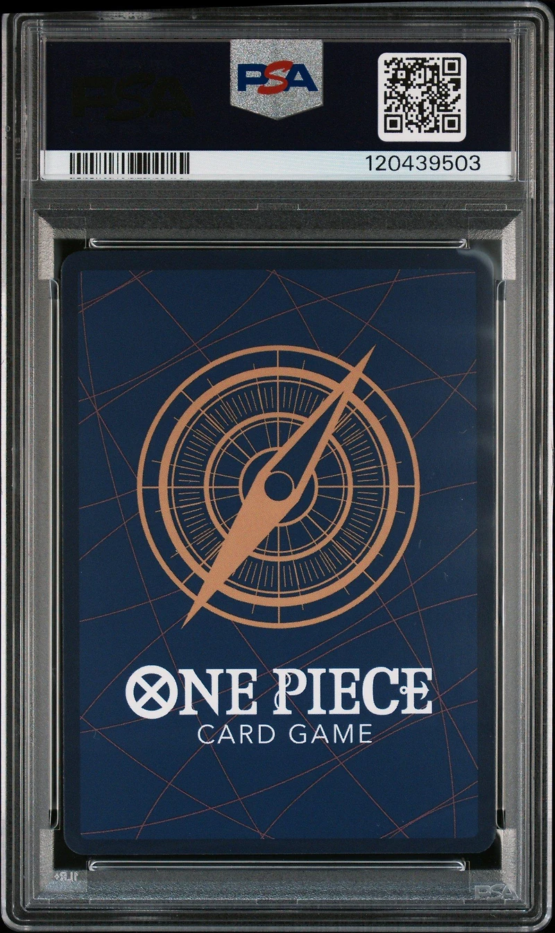 2025 One Piece Op11-a Fist Of Divine Speed 080 Gear Two Alternate Art PSA 10