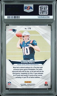 2024 Panini Phoenix 179 Drake Maye PSA 10