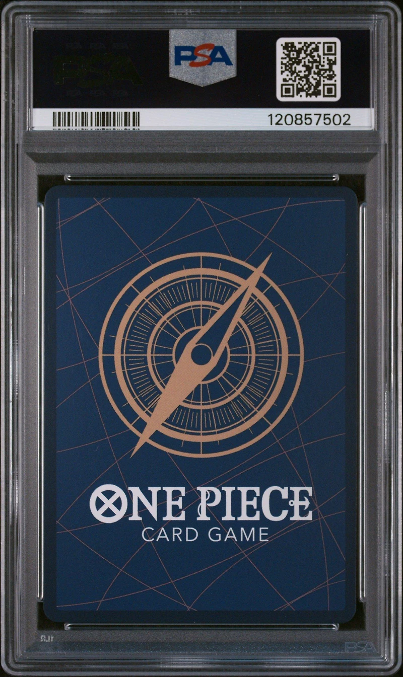 2025 One Piece Op11-a Fist Of Divine Speed 118 Monkey D. Luffy Manga Alternate Art PSA 10