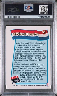 1991 Hoops Mcdonald's Michael Jordan PSA