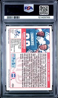 1989 Pro Set 494 Barry Sanders PSA 9
