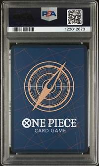 2025 One Piece Op11-a Fist Of Divine Speed 080 Gear Two Alternate Art PSA 10