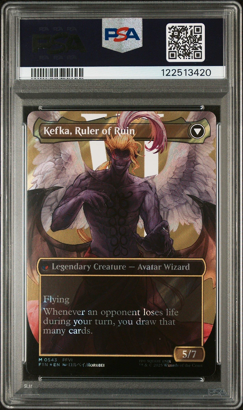 2025 Magic The Gathering Final Fantasy 0543 Kefka, Court Mage/kefka