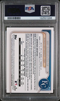 2024 Bowman Draft Bdc8 Jac Caglianone Chrome PSA 10