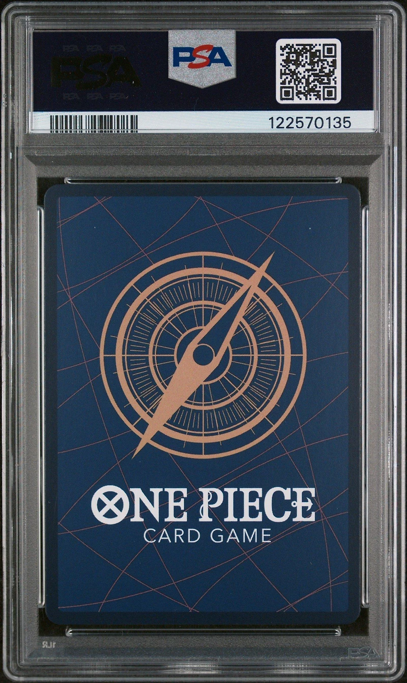 2025 One Piece Op11-a Fist Of Divine Speed 106 Zeus Alternate Art PSA 10