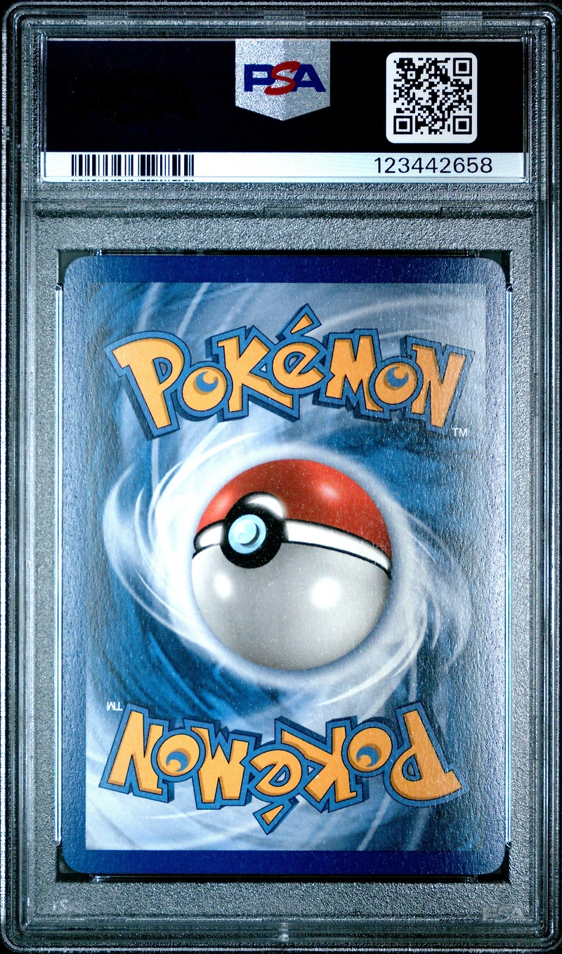 2005 Pokemon Ex Deoxys 58 Duskull-reverse Foil PSA 8