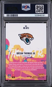 2024 Panini Rookies & Stars Rookie Exclusive Rebtj Brian Thomas Jr. PSA 10