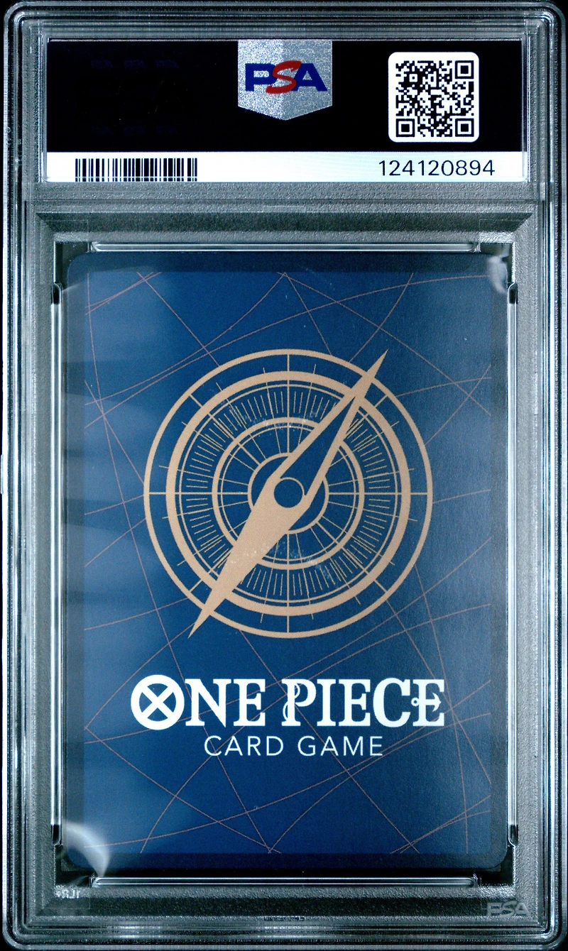 2025 One Piece Op11-a Fist Of Divine Speed 018 Honesty Impact Alternate Art PSA 10