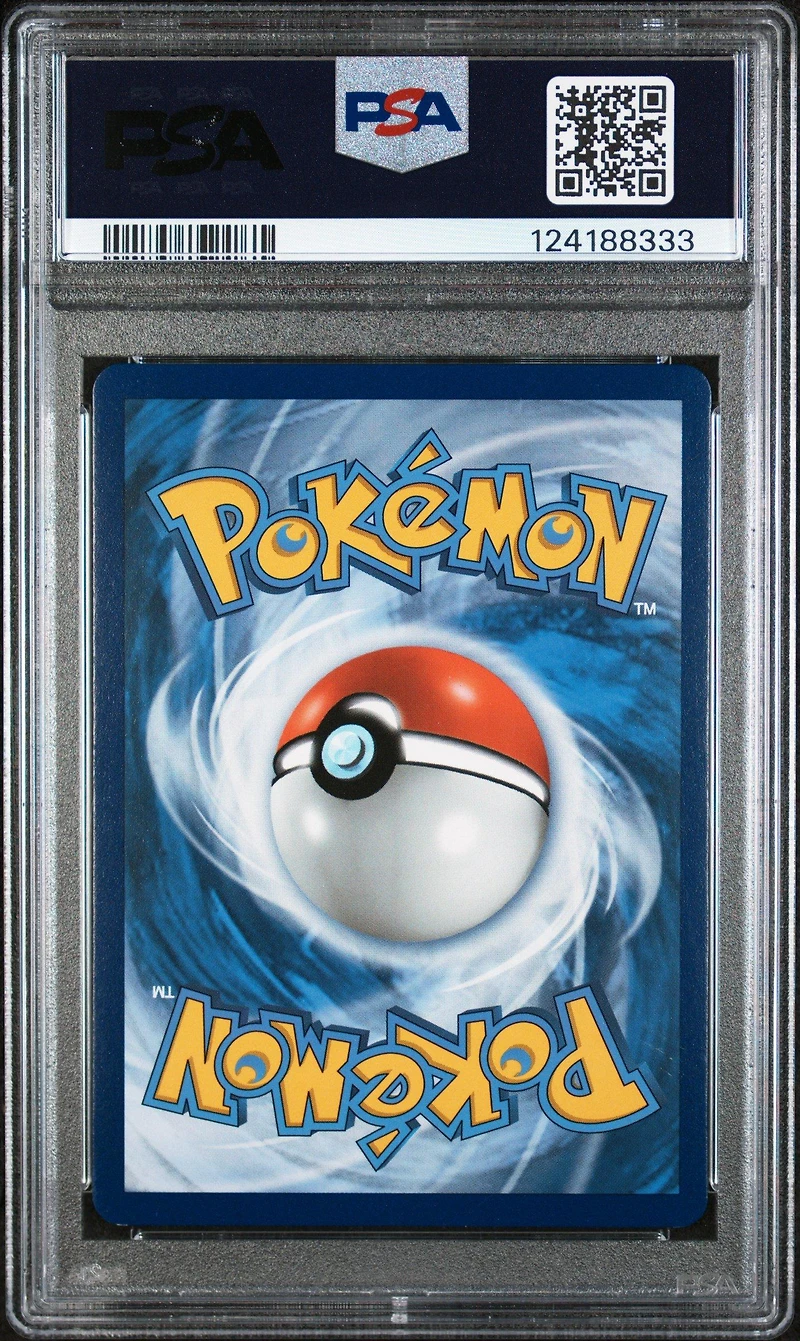 2017 Pokemon Xy Black Star Promo Xy185 Full Art/volcanion Volcanion Mythical Collection PSA 9