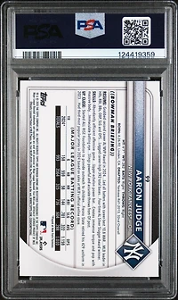 2025 Bowman Mega Box Chrome 99 Aaron Judge Blue Refractor PSA 10