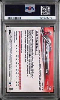 2018 Topps Complete Set 700 Shohei Ohtani Retail PSA