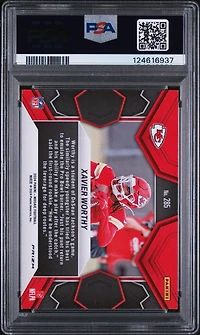 2024 Panini Mosaic 285 Xavier Worthy Green PSA 10