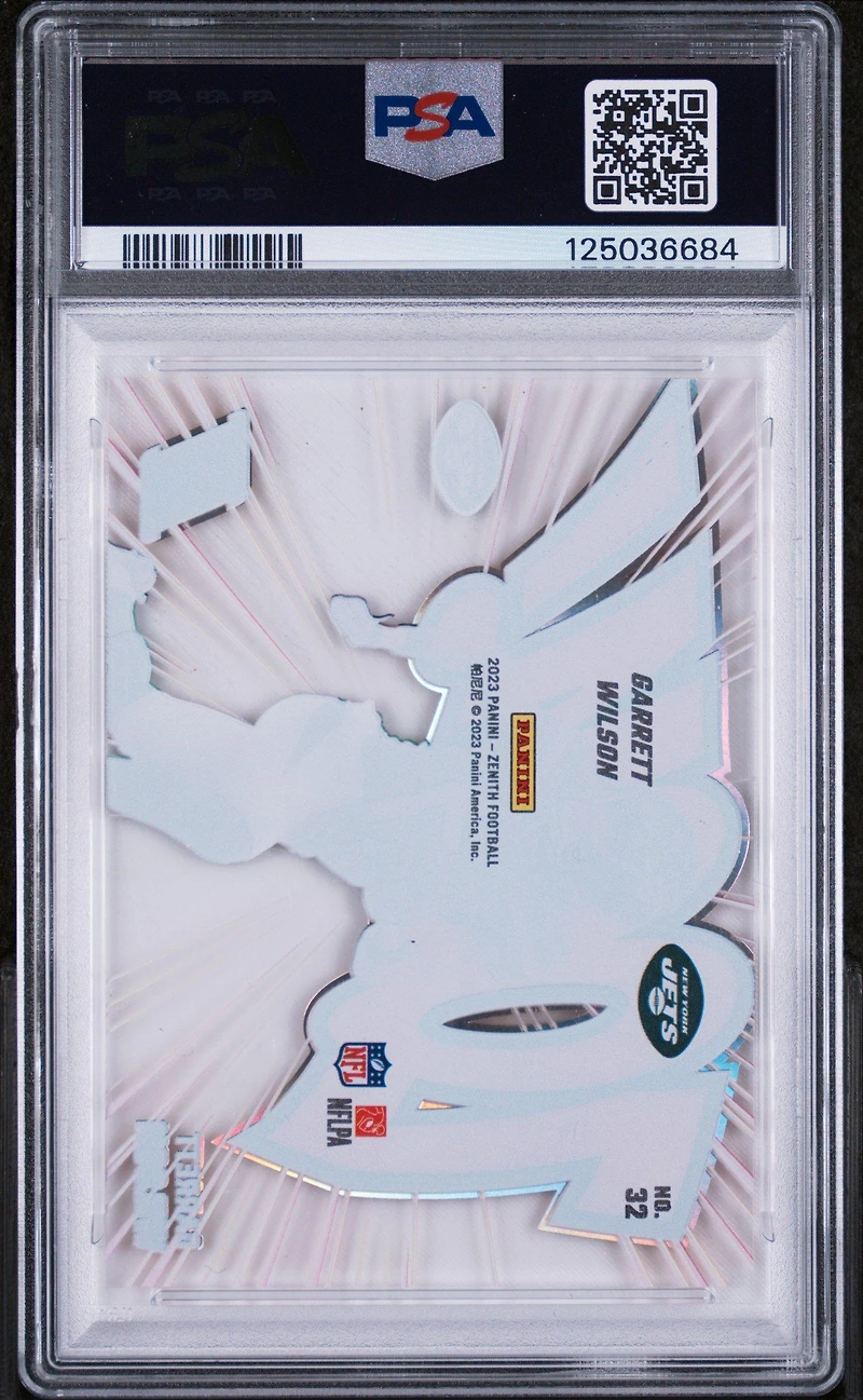 2023 Panini Zenith Zoom! 32 Garrett Wilson PSA 9
