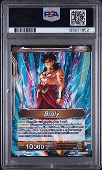 2025 Dragon Ball Super Card Game Masters Series 27 History Of Z Bt27-066 Broly\ss Broly, Big Action Special Leader Rare PSA 10