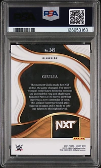 2024 Panini Select Wwe 249 Giulia PSA 10