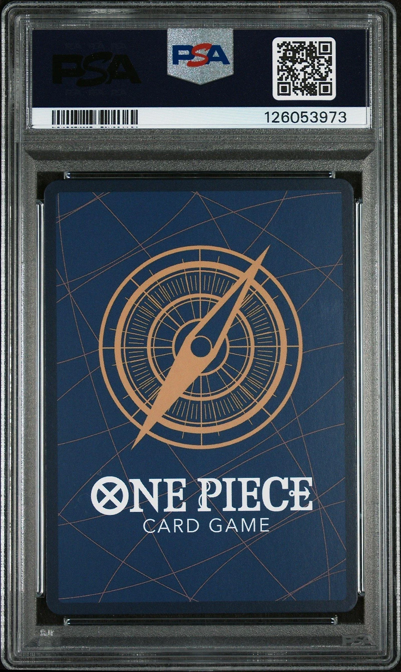 2022 One Piece Japanese 25th Anniversary Premium Card Collection 001 Monkey D. Luffy PSA 10