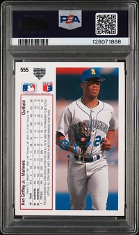 1991 Upper Deck 555 Ken Griffey Jr. PSA 10