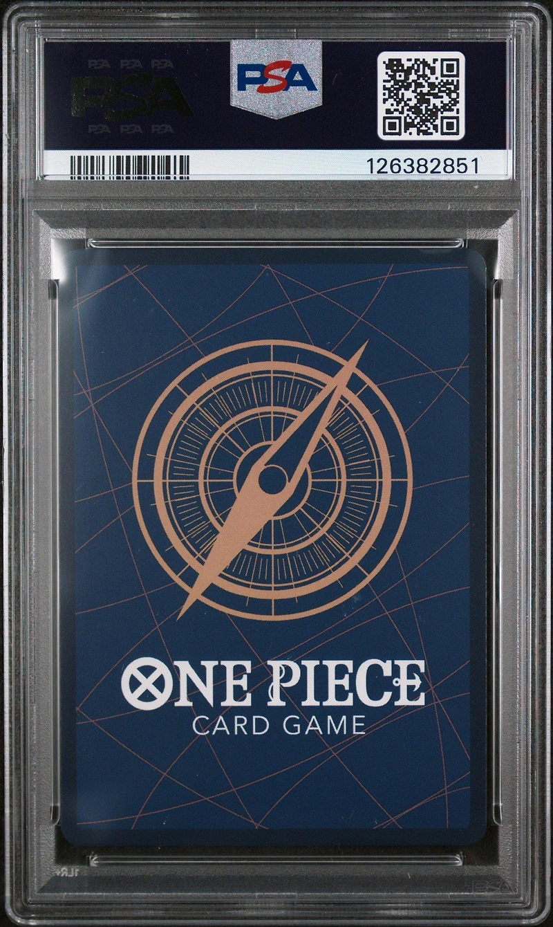 2025 One Piece Op11-a Fist Of Divine Speed 005 Luffy-tarou Special Alternate Art PSA 9