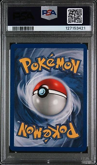 2000 Pokemon Game Promo 54 Misty's Psyduck Top Deck Magazine W/wizards Gold Stamp PSA 8