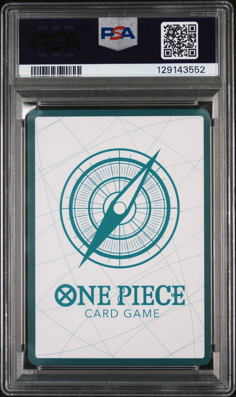 2025 One Piece Japanese Op13-carrying On His Will Don!! Card Alternate Art-gold PSA