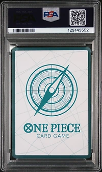 2025 One Piece Japanese Op13-carrying On His Will Don!! Card Alternate Art-gold PSA
