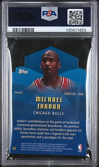 1997 Topps Generations G2 Michael Jordan PSA 9