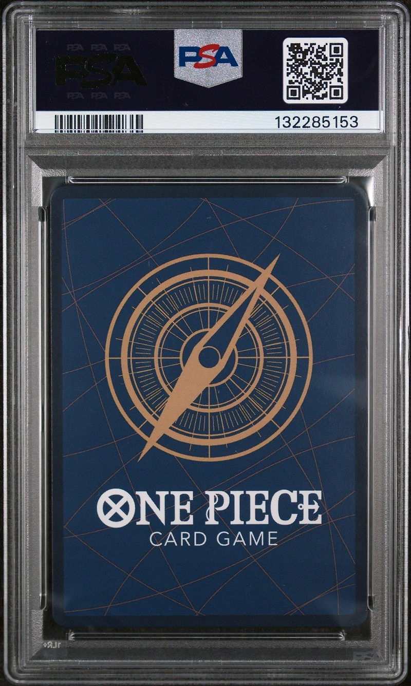 2024 One Piece Op09-emperors In The New World 004 Shanks Wanted Alternate Art PSA 10