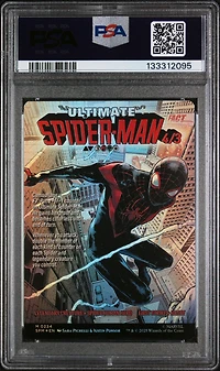 2025 Magic The Gathering Marvel's Spider-man 0234 Ultimate Spider-man/miles Morales Classic Comic Borderless-foil PSA