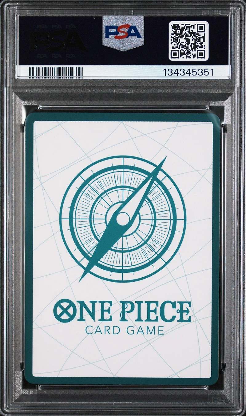 2025 One Piece Prb02-premium Booster -one Piece Card The Best- Vol.2 Don!! Card Shirahoshi-holofoil PSA 10