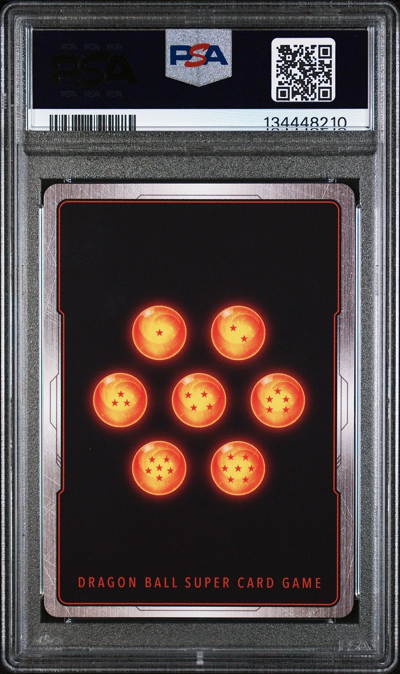 2025 Dragon Ball Super Card Game Masters Series 28 Prismatic Clash Bt28-148 Ss4 Son Goku (mini), Comeback Power Secret Rare PSA 10