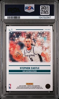 2024 Panini Donruss Optic Mythical 1 Stephon Castle PSA 10